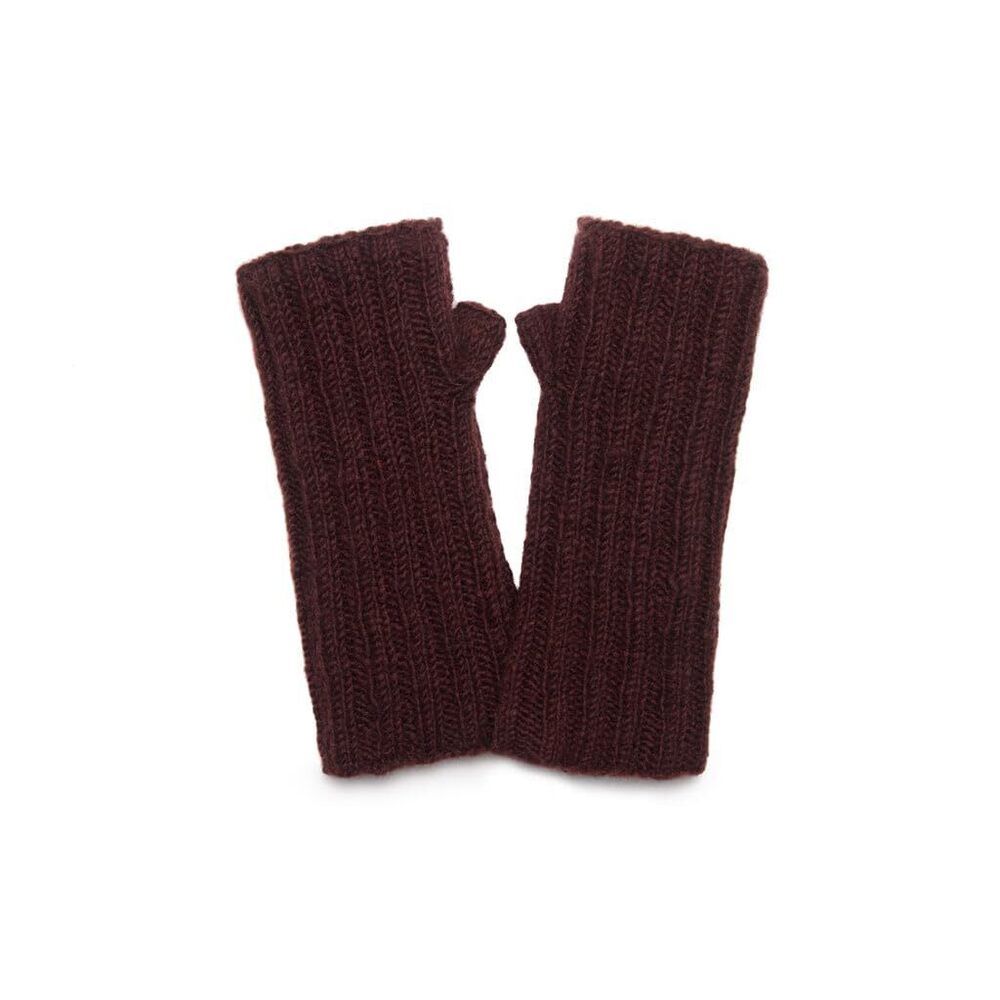1141 Women's Denali Wool Handknit Classic Winter Half-mittens
